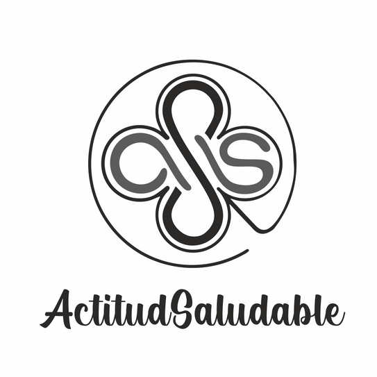 El logo para el mercado Actitud Saludable fue creado para reflejar una visión integral del bienestar.